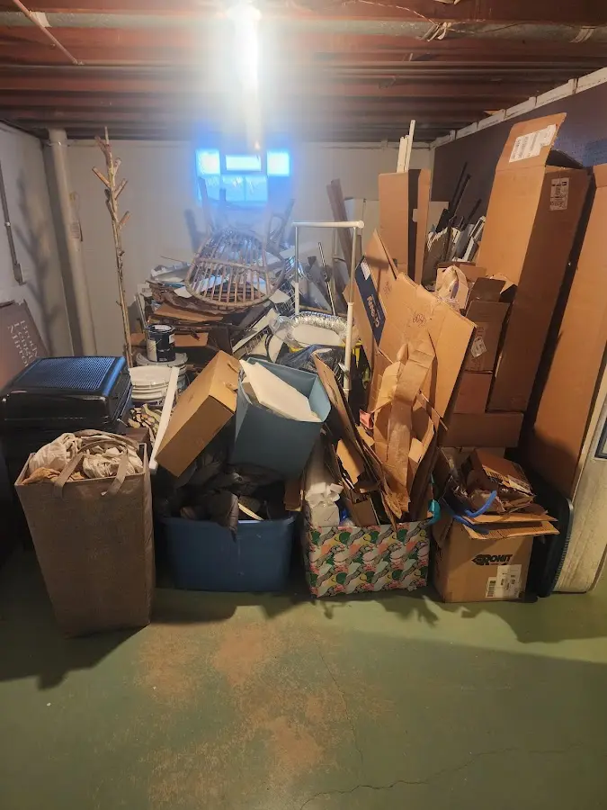 Roll-off dumpster container at job site for Roll Off Dumpster Rental in Cottonwood